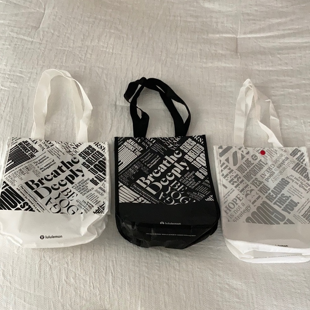 3 lululemon bags!!!